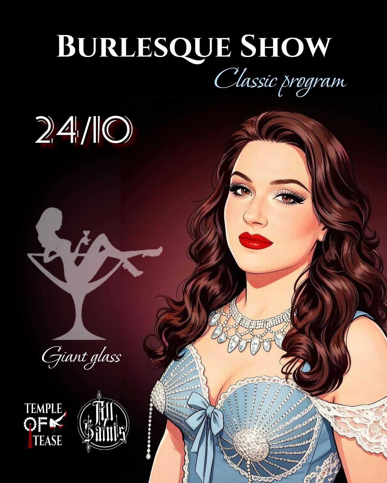 Афиша меропрития: Burlesque show: classic program