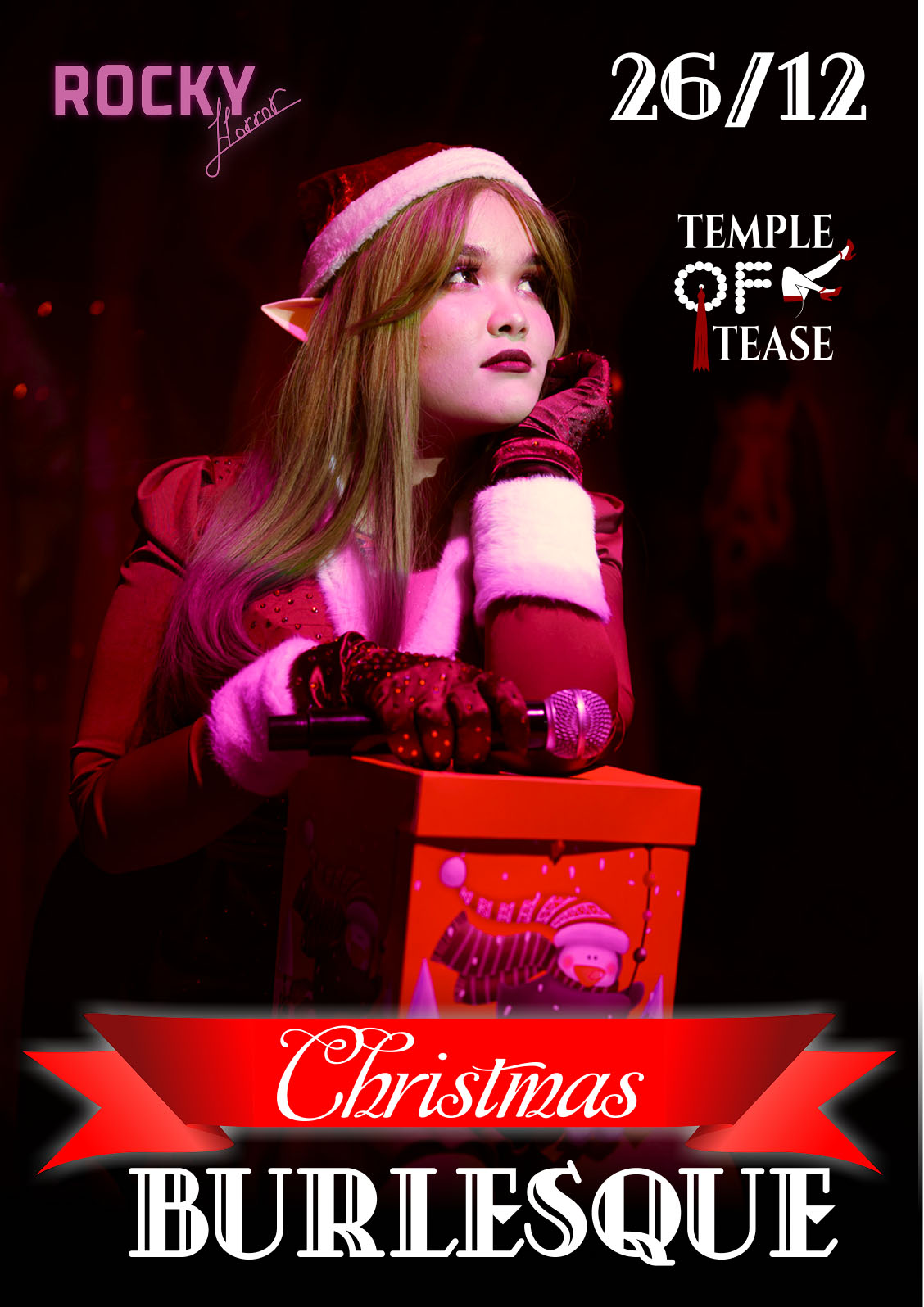 Афиша меропрития: Рождественский волшебный Бурлеск