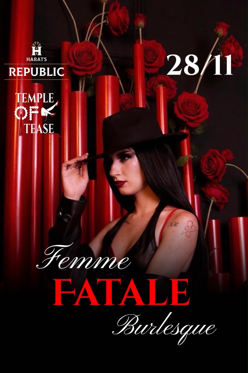 Афиша меропрития: Femme Fatale Burlesque show