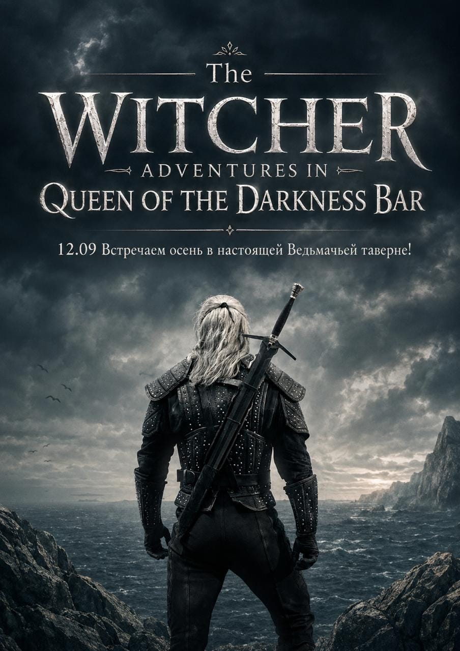 Афиша меропрития: The Witcher Adventures in Queen of the Darkness