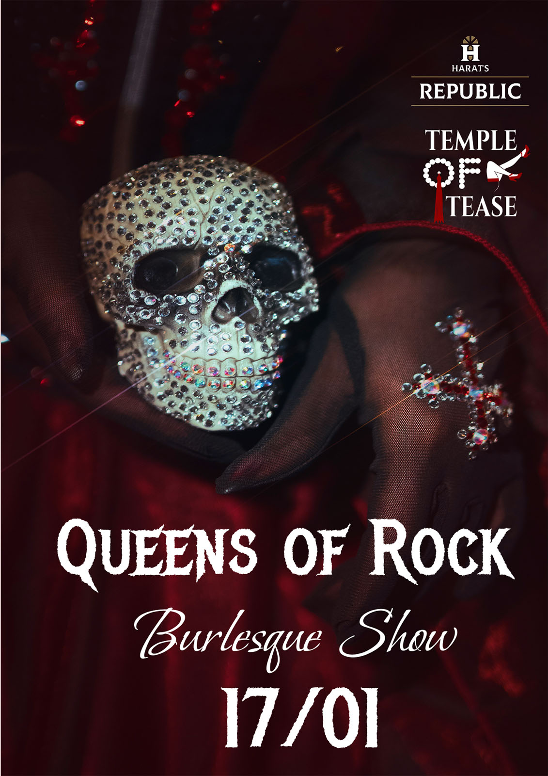 Афиша меропрития: “Queens of Rock” Burlesque show