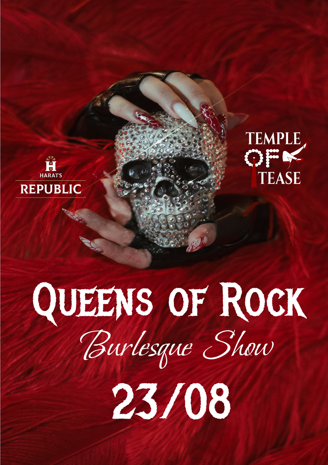 Афиша меропрития: “Queens of Rock” Burlesque show